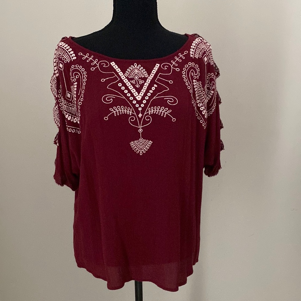 Alya Top/Blouse. SZ Large. - Picture 2 of 16